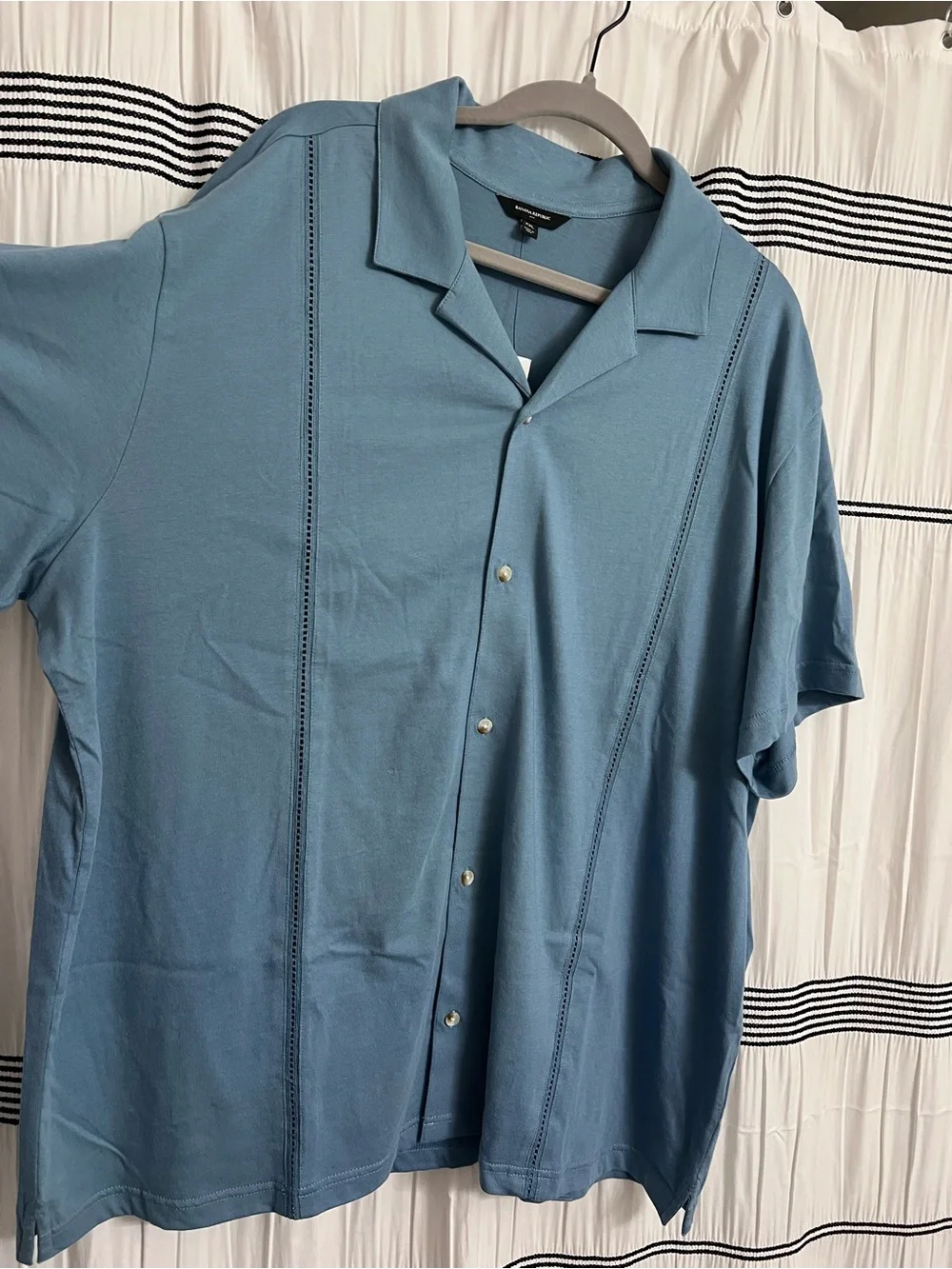 Banana Republic Mens Knit Resort Shirt